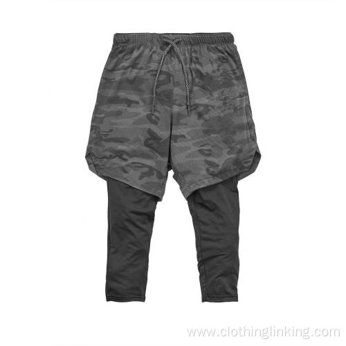 Running Shortswith Inner Compression Short